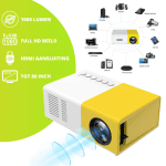 MiniBeam™ - Mobiele HD Zak Projector - Geel