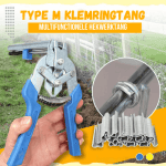 Klemringtang Type M | Eenvoudig en Snel Verbinden & Repareren Van Gaas-Koopje.com