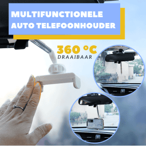 Flexibele Auto Telefoonhouder | Voor vrijer zicht en meer rijveiligheid-Koopje.com