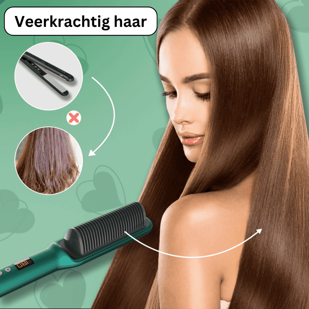 Silvana Pro™ - Negatieve Ionen Haarstijl Straightener Styling Kam -  Koopje.com, image size:1024x1024