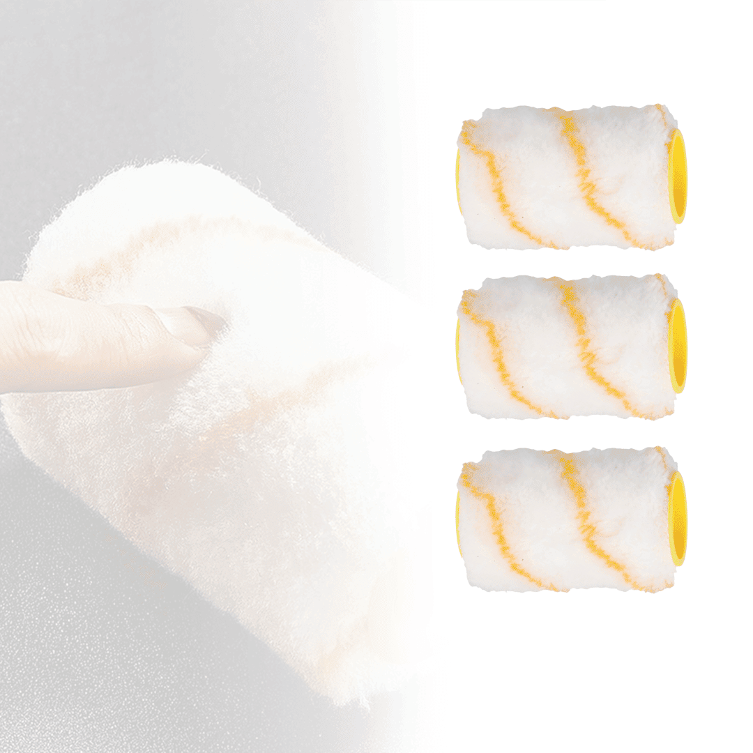 Professional Painter Set: 2x verfrollenset 3x schilderkwast