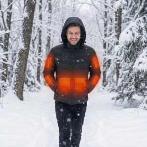 HEATJACKET Zelfverwarmende Jas – Ingebouwde Warmte voor Koude Dagen, Buitenwerk & Reizen