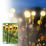 GlowGardens - Vuurvliegjes Tuinverlichting Op Zonne-energie - Warm wit