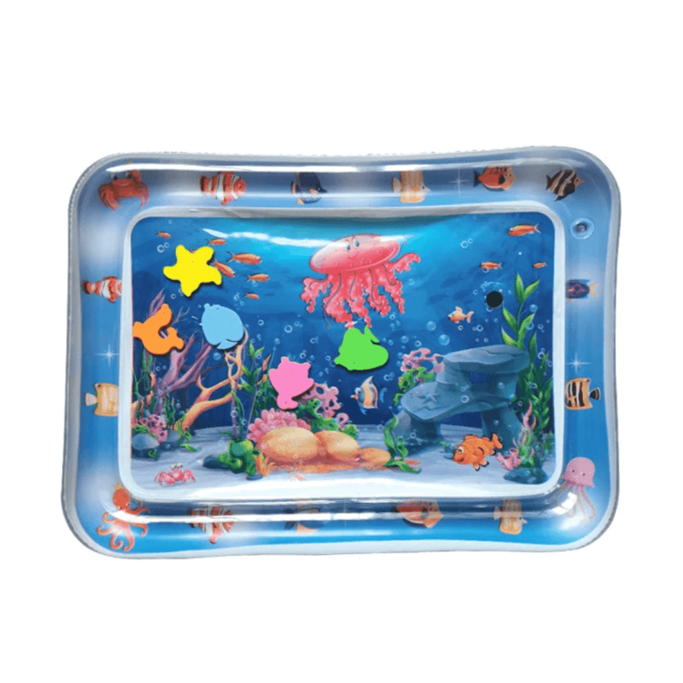Waterspeelmat voor baby's Opblaasbare Tummy Time Waterspeelmat voor baby's en peuters van 3 tot 12 maanden Ontwikkelingsspeelgoed bevorderen Schattige babycadeaus kopen vanaf een prijs van 5.5