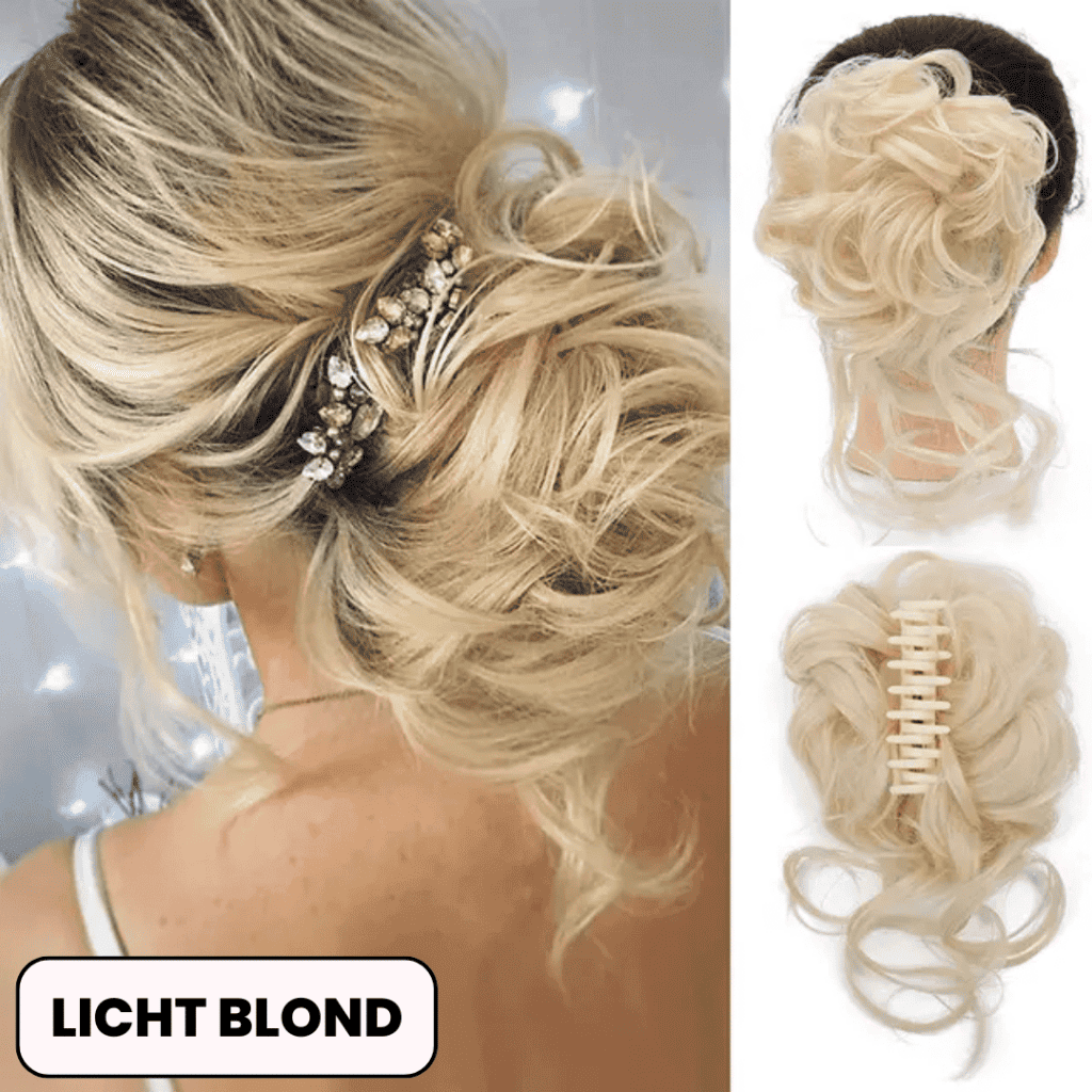 TopKnot LICHT BLOND 1