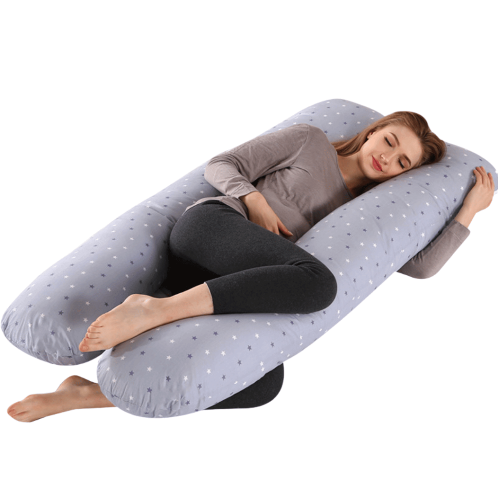 Comfortabel Full Body Kussen Cotton Star