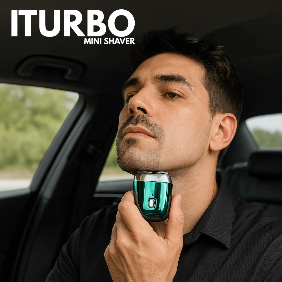 iTurbo Pro - Dubbelkoppige Turbo Spin Elektrische Scheerapparaat