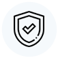Comfortable & safe materials icon