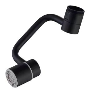 Krivo V2 - 1080° Universele Zwenkkraan - Zwart