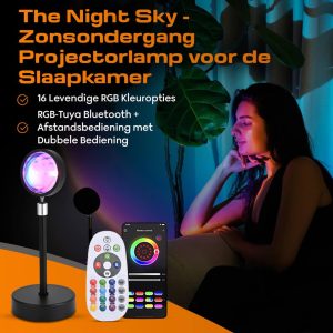 The Night Sky - Zonsondergang Projectorlamp voor de Slaapkamer