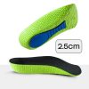 XtraUp - Inlegzool met Hielverhoging en Voetboogondersteuning - Groen, Middel (2,5 cm)