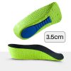 XtraUp - Inlegzool met Hielverhoging en Voetboogondersteuning - Groen, Groot (3,5 cm)