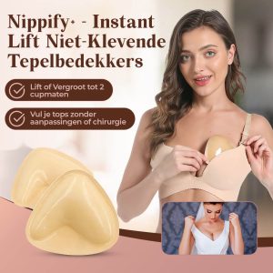 Nippify+ Tepelbedekkers – Onzichtbare Lift & Vorm Zonder Bh