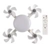iFanGlow Plafondventilatorlamp – Verlichting & Verkoeling in Eén - 4-Ventilatorstijl