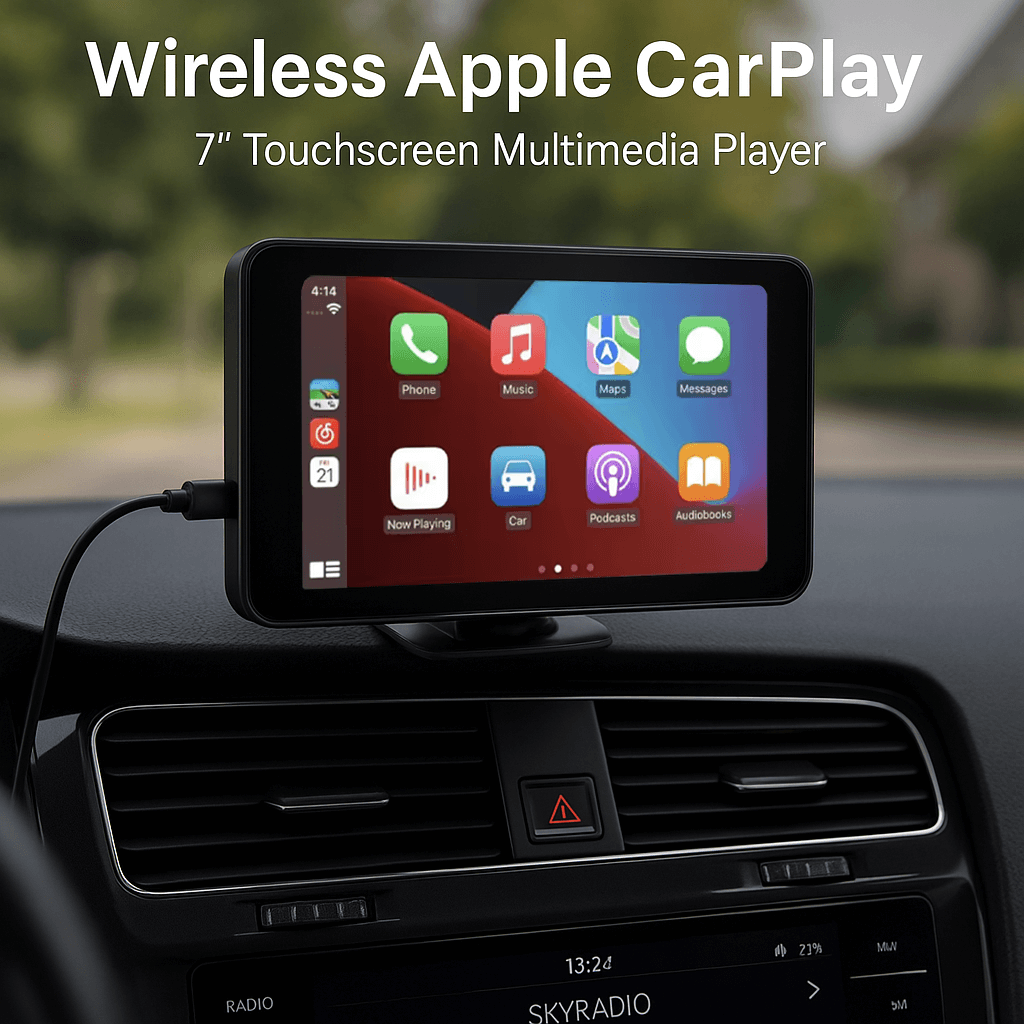 Carlink - Draadloos Apple CarPlay &amp; Android Auto-scherm