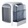 BreezyCool – Draagbare Luchtkoeler met Water & 4-in-1 Luchtfilter - Grijs