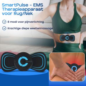 SmartPulse EMS Therapieapparaat – Rug- en Nekontspanning