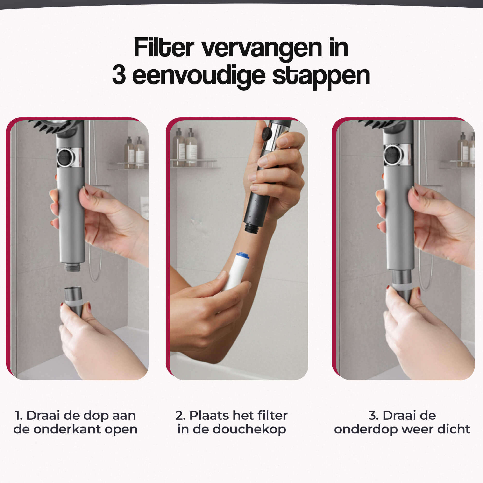 Extra Filber voor DoonaShower (3)