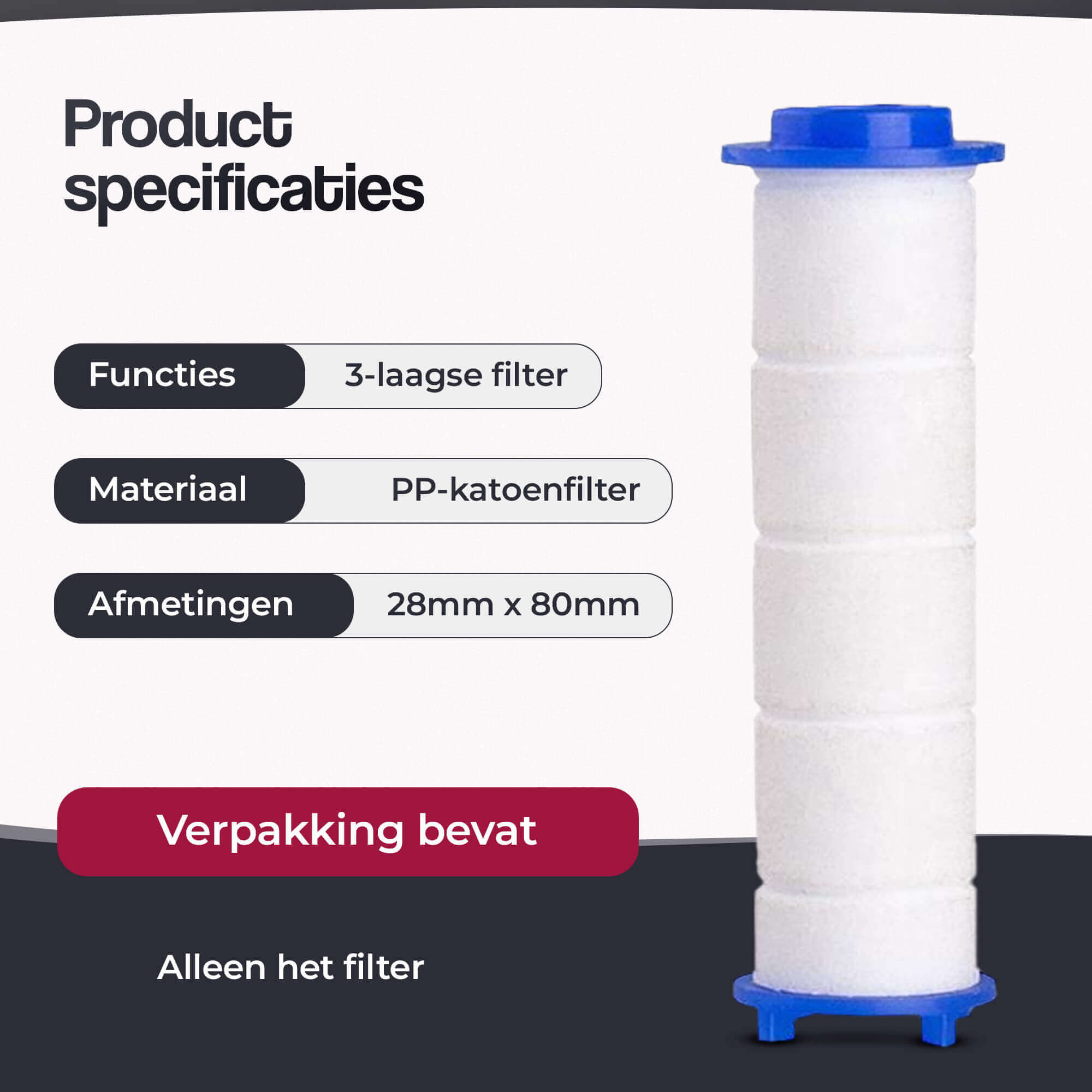 Extra Filber voor DoonaShower (6)