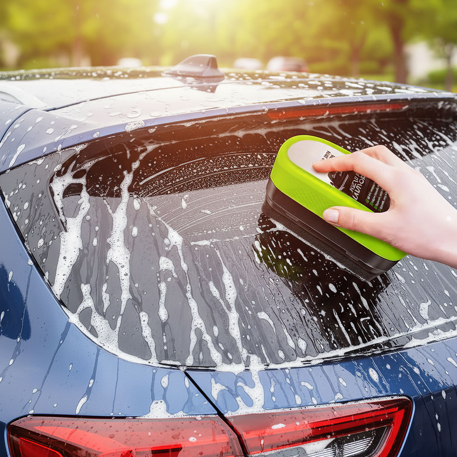 AquaShine Pro Ruitenreiniger met Hydrofobe Coating – Helder Zicht bij Regen &amp; Nacht