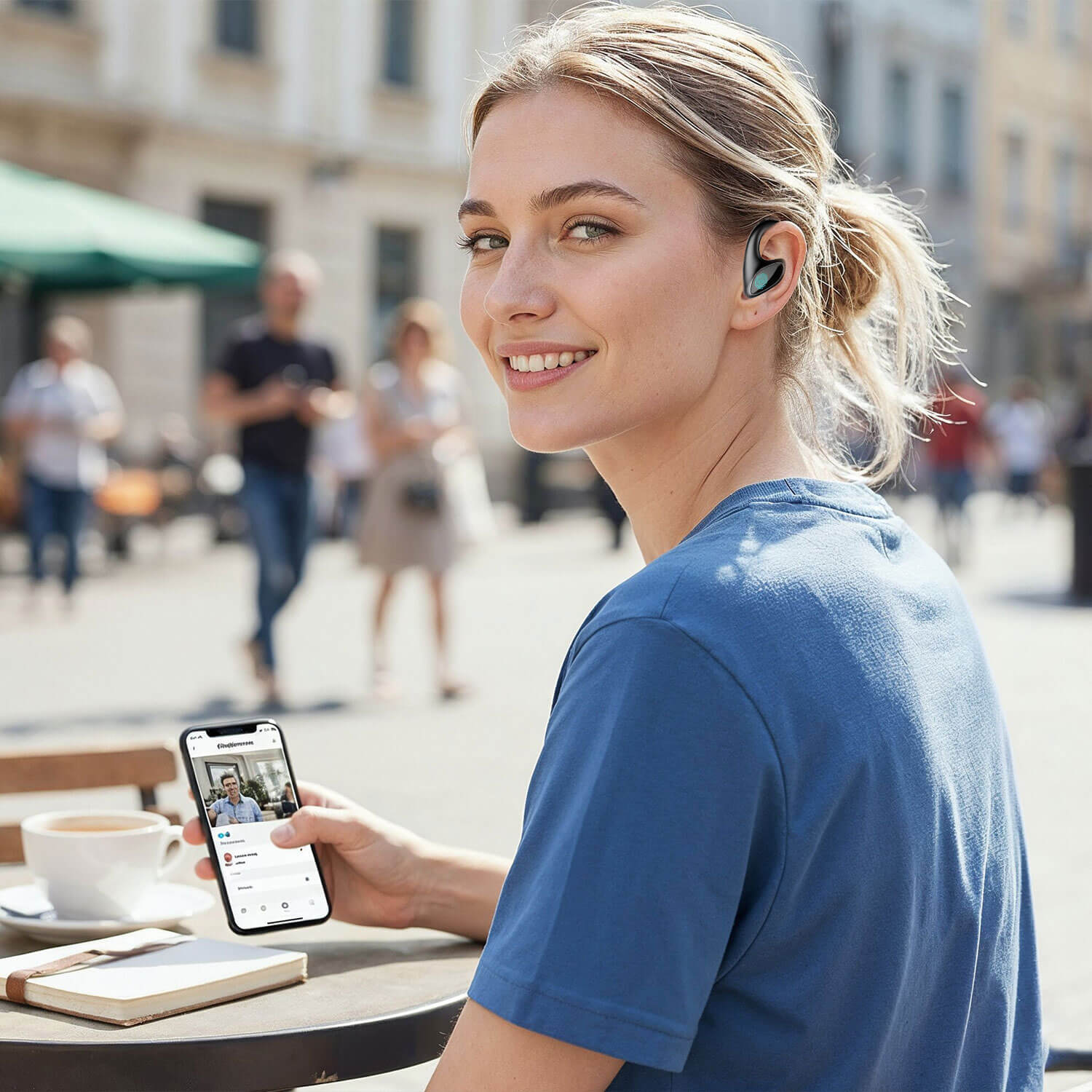 UniTalk Buds Real-time Translator – Draadloze Oordopjes voor Direct Meertalig Chatten