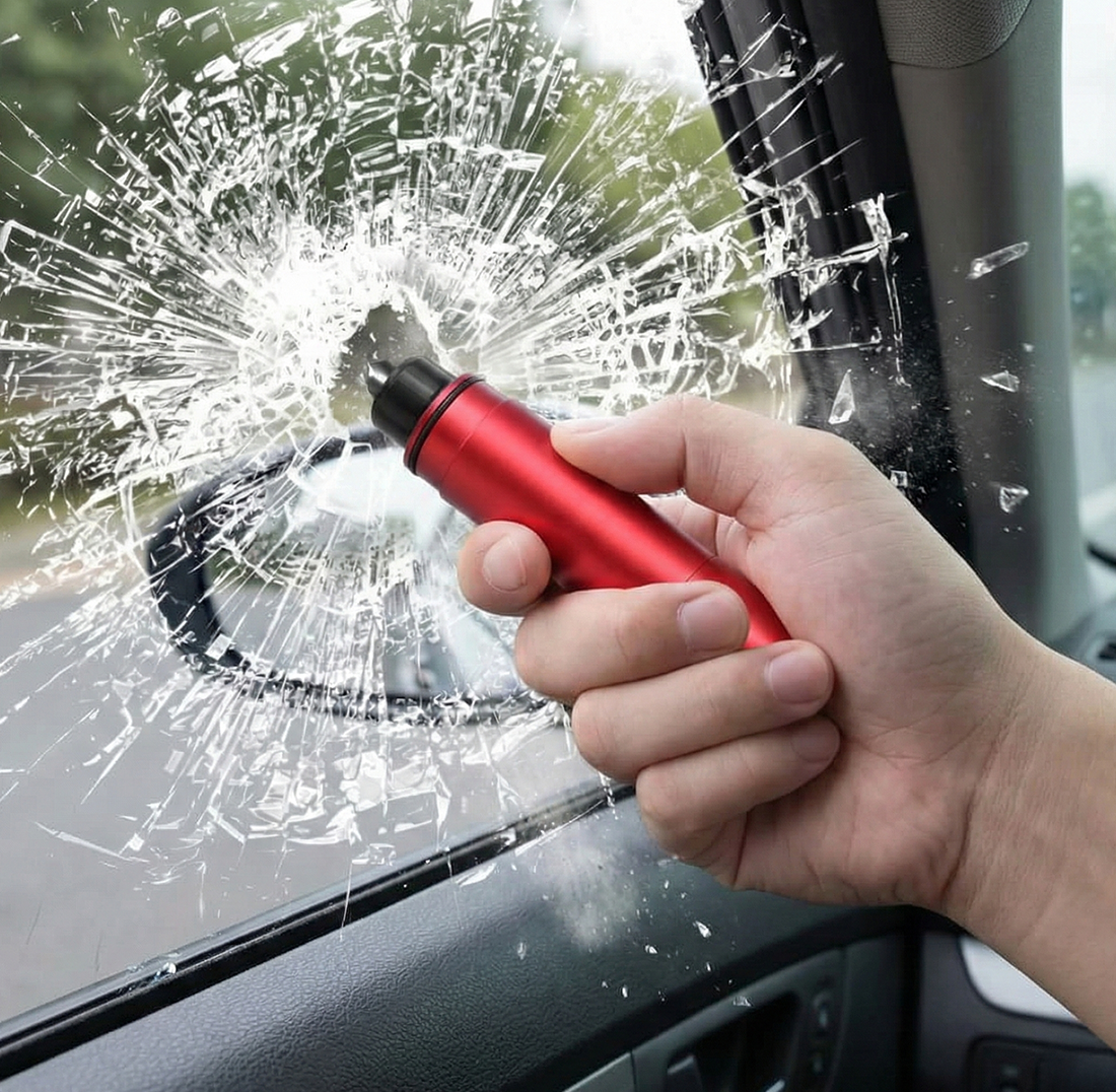 Snugwear verwarmde schouder- en nekcape in gebruik