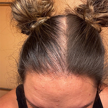 Gebruiker met Snugwear onderweg