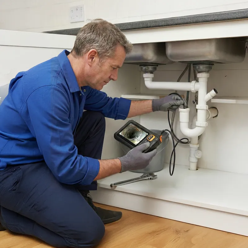 OptiNex Inspektionskamera im Einsatz