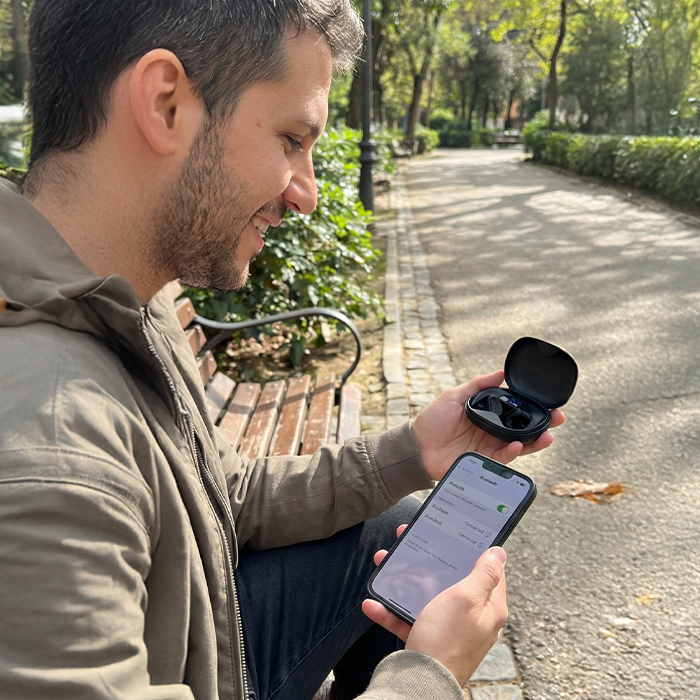 Connectez les UniTalk Buds via Bluetooth