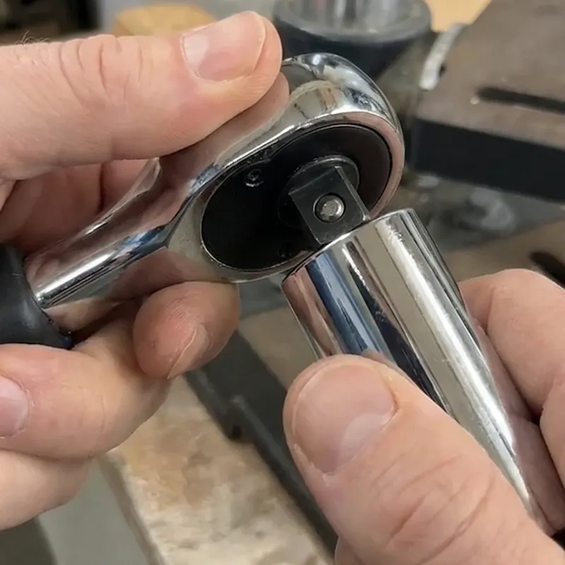 Klik de SuperSocket op je ratel of boormachine