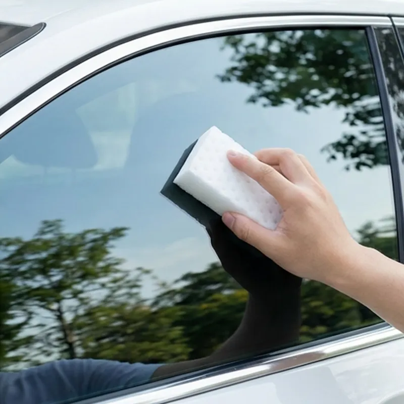 Rijd met rust of pak 'm thuis voor spiegels en ramen