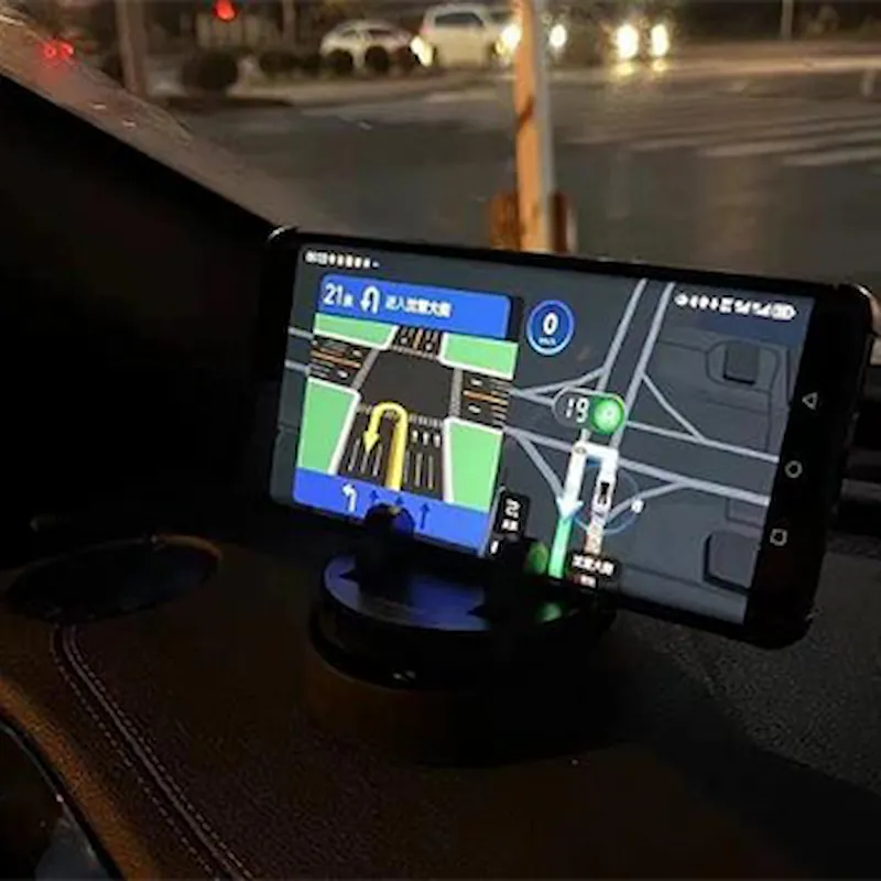 DashLock telefoonhouder op het dashboard zonder zuignap of lijm