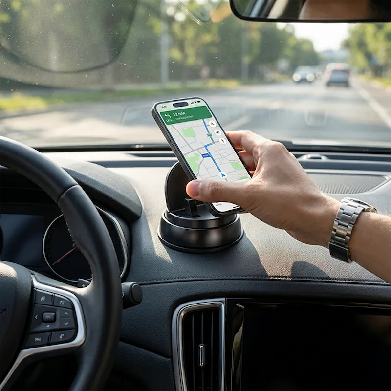 Plaats je telefoon in DashLock