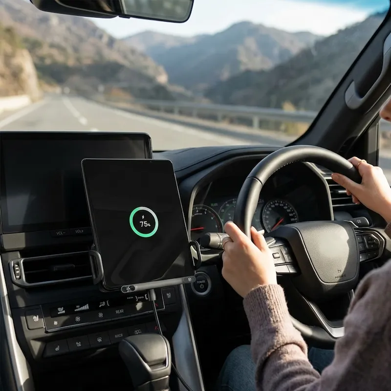 SwiftMount 360 in actie: veilig navigeren zonder afleiding