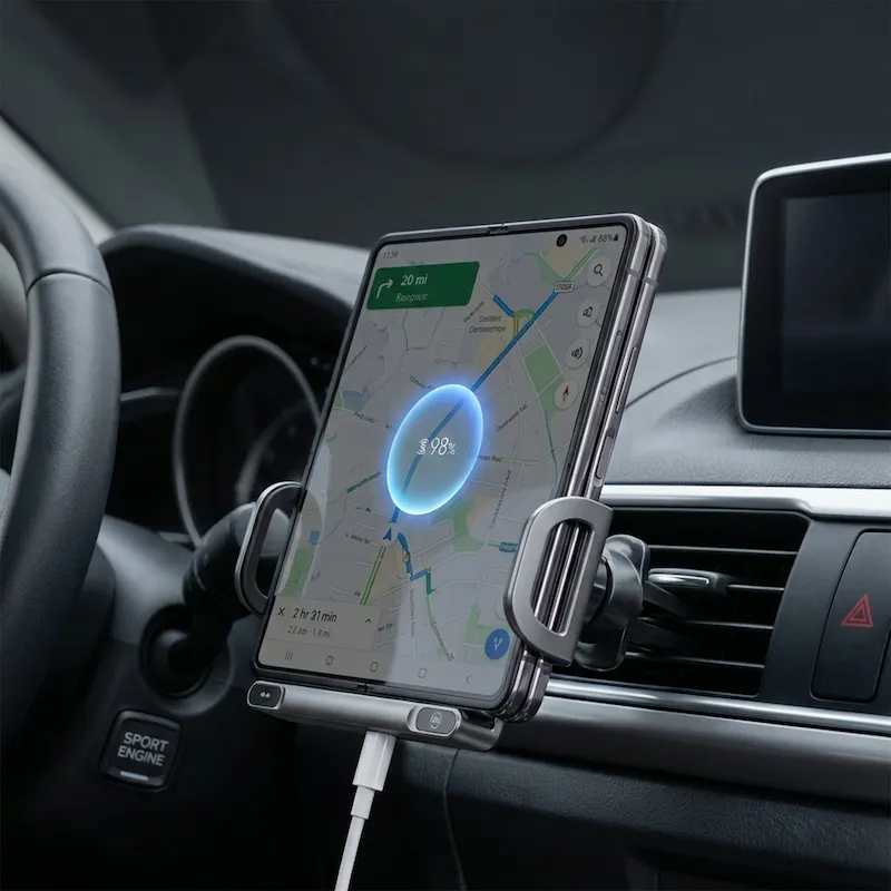 Full HD navigatie en 15W snelladen