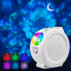 NebulaCast Galaxy Projector – Creëer Directe Chill met Sterren die Meebewegen op Geluid - Wit