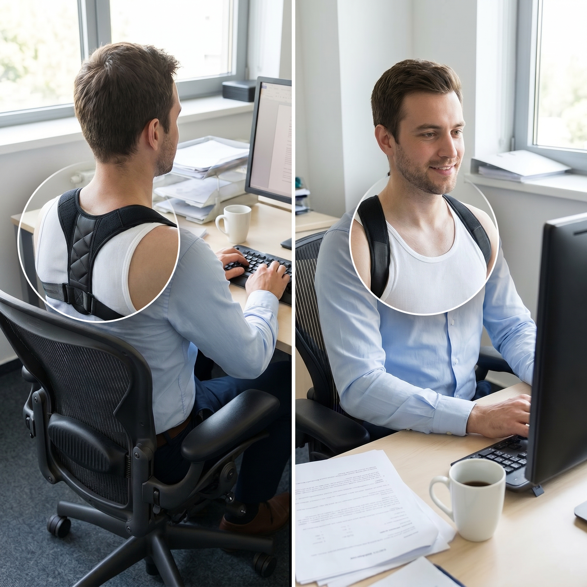 AlignPro Houdingcorrector – Onzichtbare Steun Voor Een Pijnvrij Leven