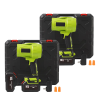 AirStorm V2 Turbo Blazer - Krachtige Mini Bladblazer & Auto Droger - 650W (216 km/u) - 2 Stuks