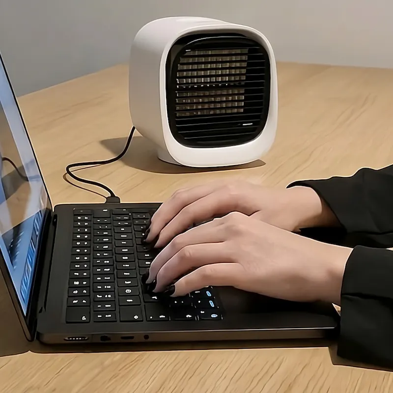 Wrijf AeroMini 2.0 over de waas en vlekken