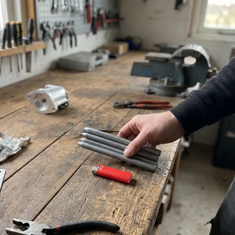 WeldFix in gebruik