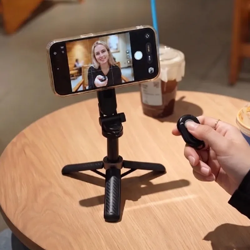 Foto nemen met de Bluetooth remote van de MagStick Pro