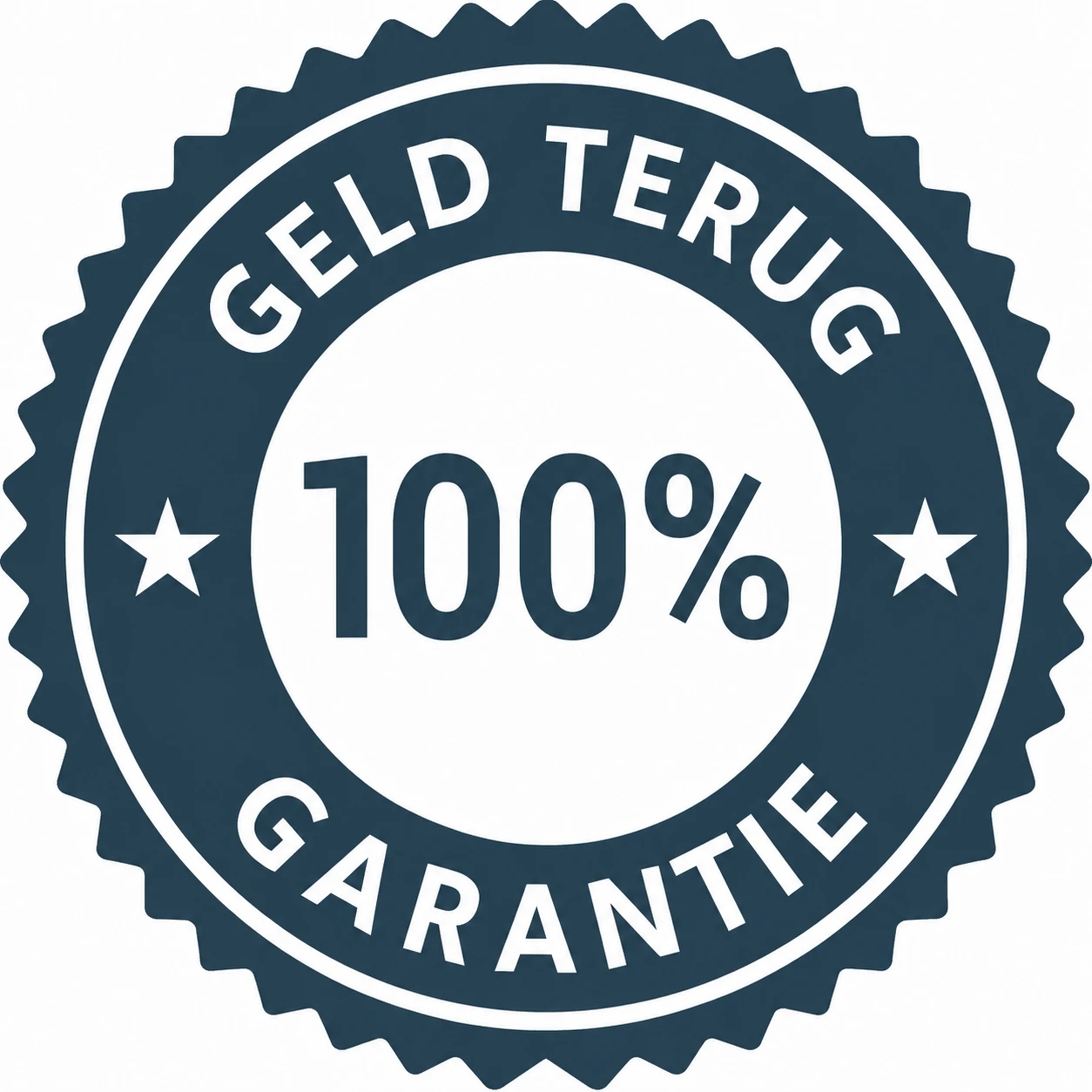30 dagen geld-terug zegel