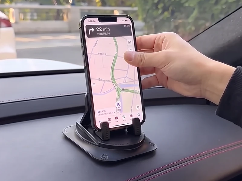 Schuif je telefoon erin