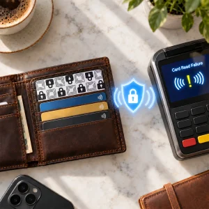 Rennex Wallet Defender - RFID-Signaalblokker – Zet Digitale Zakkenrollers Direct Buitenspel