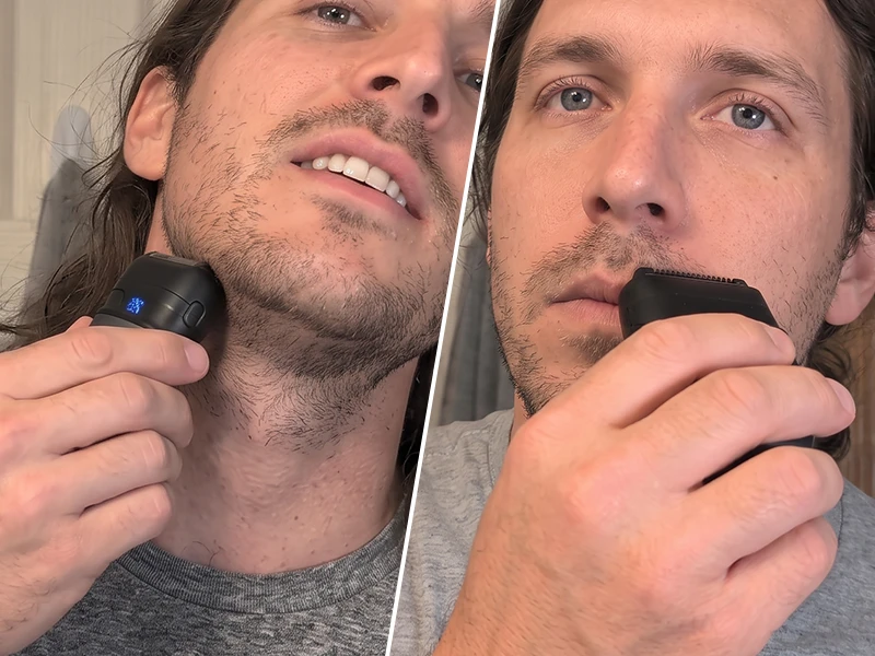 Eerst trimmer, dan scheerblad